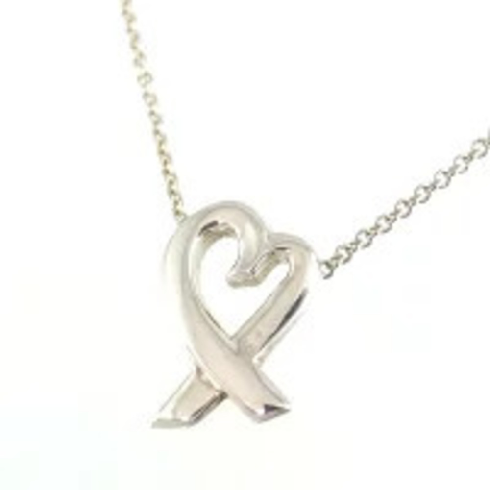 Tiffany Co Loving Heart Pendant Necklace Paloma Picasso Sterling Silver